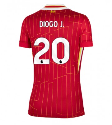 Liverpool Diogo Jota #20 Hjemmebanetrøje Dame 2024-25 Kort ærmer